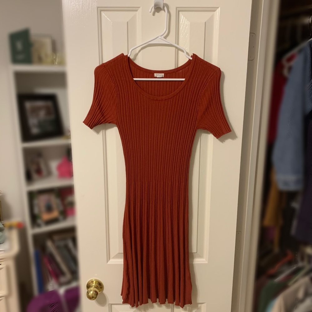Orange/Red Dress